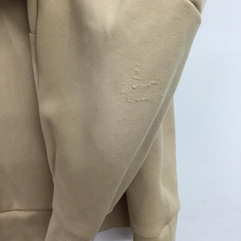 アディダス adidas パーカー 長袖 XL プリント ベージュ / ベージュ / beige メンズ USED 古着 中古 10160205