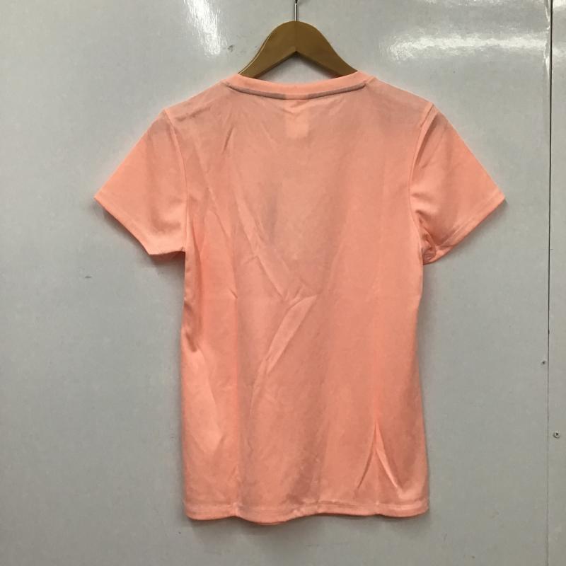 アディダス adidas Tシャツ 半袖 CF6108 トレーニングウェア ロゴ UPF25 M ロゴ、文字 橙 / オレンジ / orange レディース USED 古着 中古 10160207