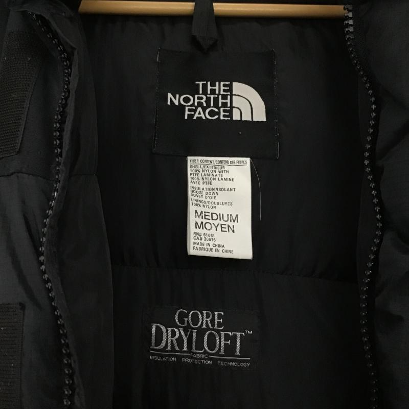 ザノースフェイス THE NORTH FACE ジャケット、上着 ダウンジャケット 90s M 無地 黒 / ブラック / black メンズ USED 古着 中古 10160209