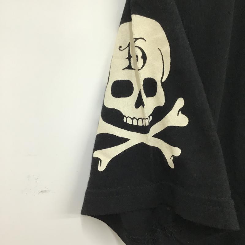 エドハーディー Ed Hardy Tシャツ 半袖 Vネック L ロゴ、文字 黒 / ブラック / black メンズ USED 古着 中古 10160211