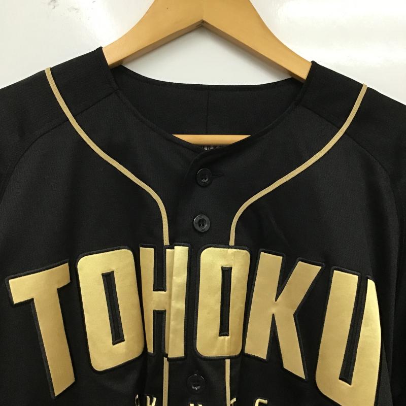 古着 USED トップス トップス 東北楽天ゴールデンイーグルス ユニフォーム 背番号27 岡島豪郎 M ロゴ、文字 黒 / ブラック / black X 金 / ゴールド / gold color メンズ USED 古着 中古 10160213