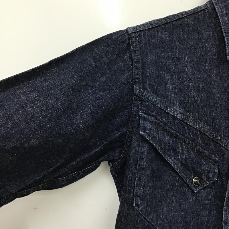 フルカウント FULLCOUNT シャツ、ブラウス 長袖 デニムシャツ 1 無地 インディゴ / インディゴ / Indigo メンズ USED 古着 中古 10160214