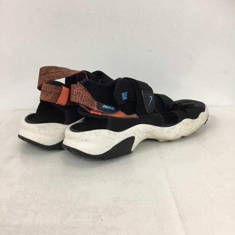 ナイキ NIKE サンダル サンダル CI8797-007 キャニオンサンダル 28cm 28.0cm ロゴ、文字 黒 / ブラック / black メンズ USED 古着 中古 10160216