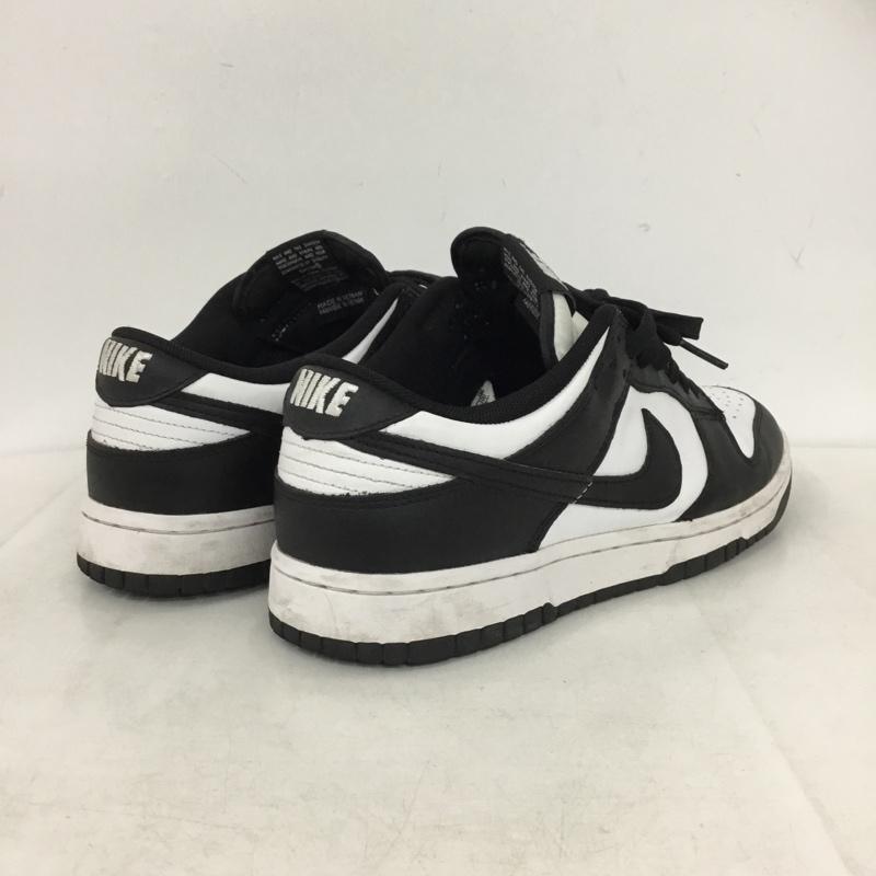 ナイキ NIKE スニーカー スニーカー DD1391-100 DUNK LOW RETRO 27cm 27.0cm ロゴ、文字 白 / ホワイト / white X 黒 / ブラック / black メンズ USED 古着 中古 10160217