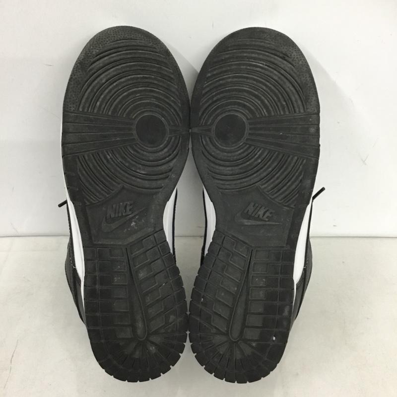 ナイキ NIKE スニーカー スニーカー DD1391-100 DUNK LOW RETRO 27cm 27.0cm ロゴ、文字 白 / ホワイト / white X 黒 / ブラック / black メンズ USED 古着 中古 10160217