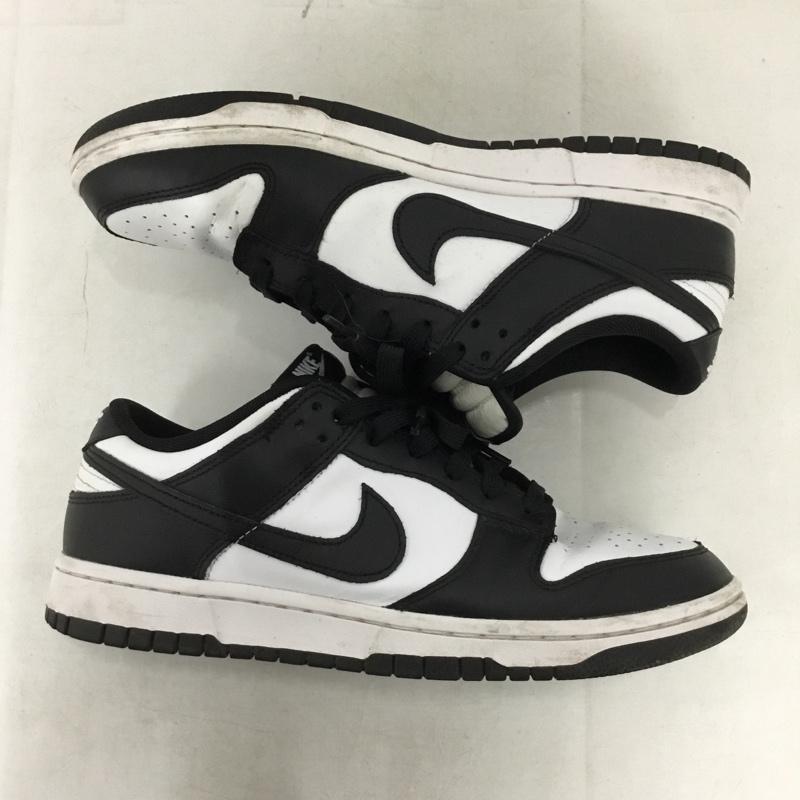 ナイキ NIKE スニーカー スニーカー DD1391-100 DUNK LOW RETRO 27cm 27.0cm ロゴ、文字 白 / ホワイト / white X 黒 / ブラック / black メンズ USED 古着 中古 10160217