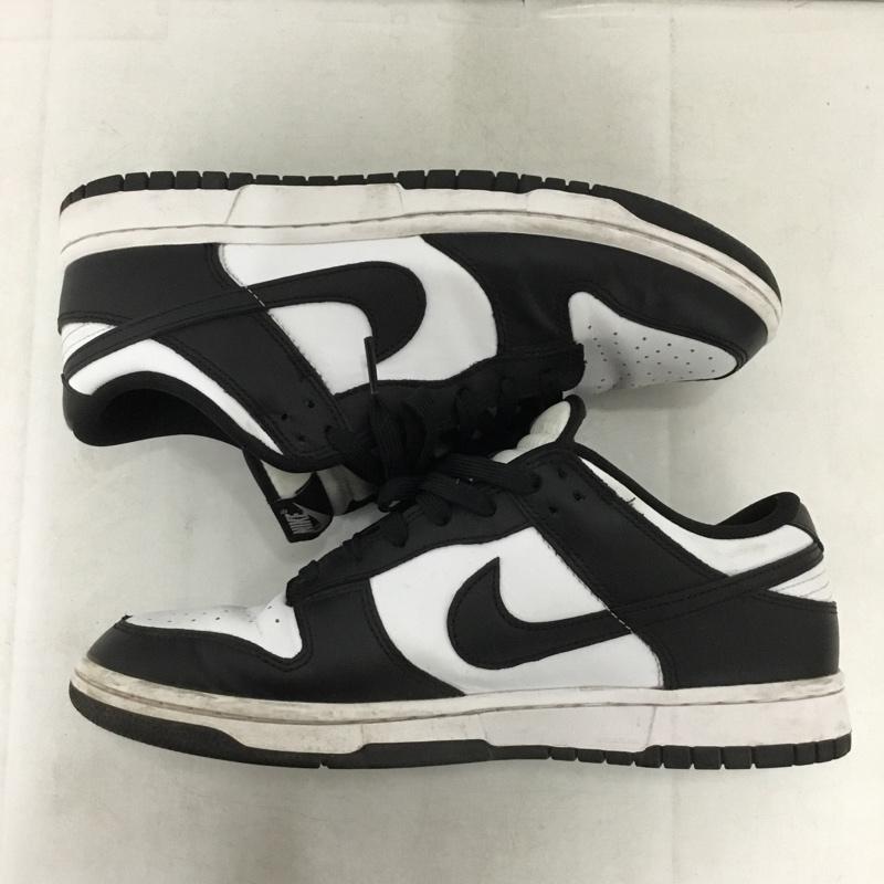 ナイキ NIKE スニーカー スニーカー DD1391-100 DUNK LOW RETRO 27cm 27.0cm ロゴ、文字 白 / ホワイト / white X 黒 / ブラック / black メンズ USED 古着 中古 10160217