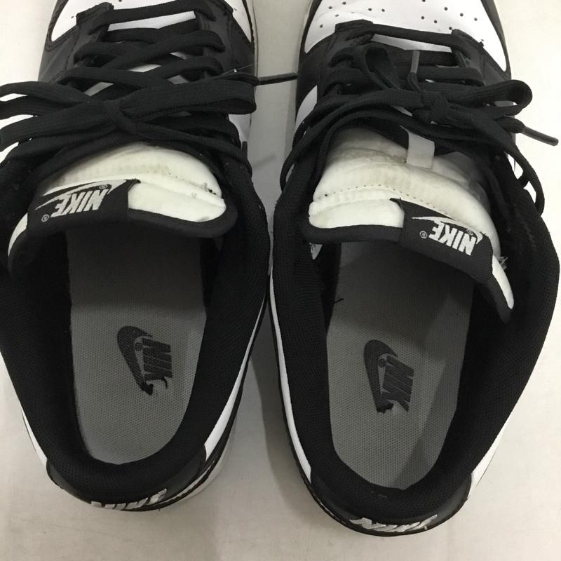 ナイキ NIKE スニーカー スニーカー DD1391-100 DUNK LOW RETRO 27cm 27.0cm ロゴ、文字 白 / ホワイト / white X 黒 / ブラック / black メンズ USED 古着 中古 10160217