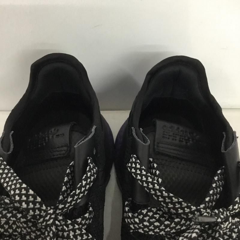アディダス adidas スニーカー スニーカー FV3615 NITE JOGGER 24.5cm 24.5cm ロゴ、文字 黒 / ブラック / black X 青 / ブルー / blue レディース USED 古着 中古 10160219