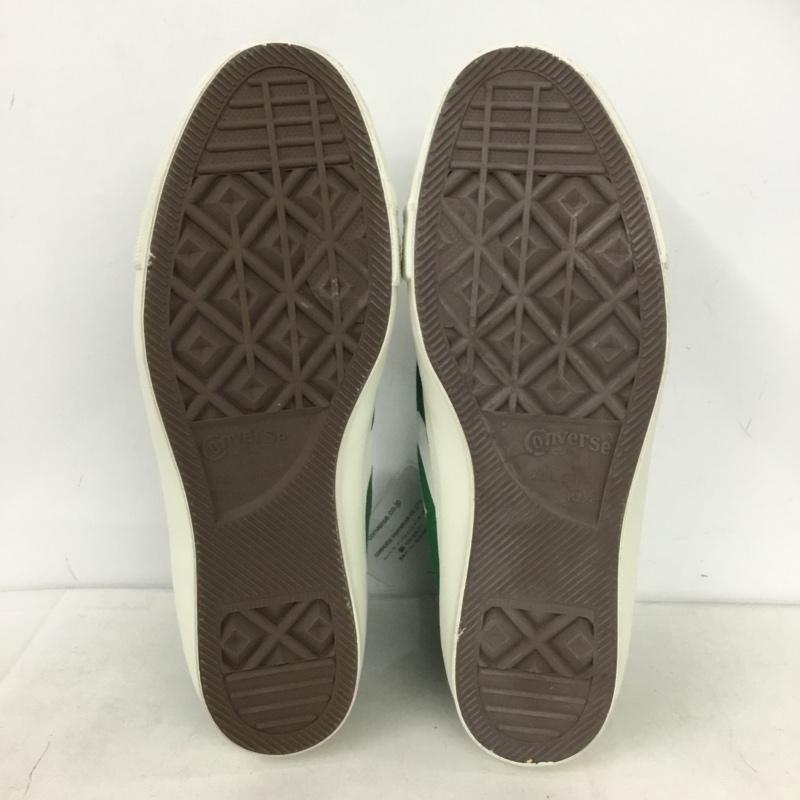 コンバース CONVERSE スニーカー スニーカー 1R887 CANVAS CHEVRON STAR HI 29cm 29.0cm ロゴ、文字 緑 / グリーン / green メンズ USED 古着 中古 10160223