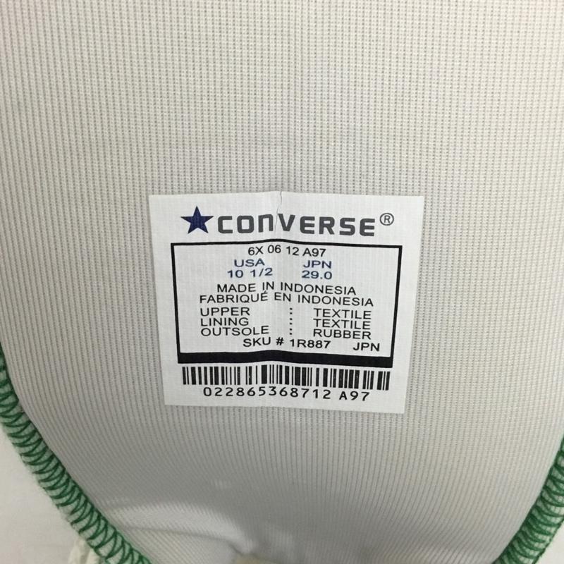 コンバース CONVERSE スニーカー スニーカー 1R887 CANVAS CHEVRON STAR HI 29cm 29.0cm ロゴ、文字 緑 / グリーン / green メンズ USED 古着 中古 10160223