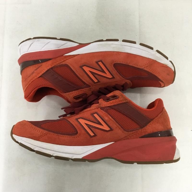 ニューバランス New Balance スニーカー スニーカー M990 MS5 Made in USA 26.5cm 26.5cm ロゴ、文字 赤 / レッド / red メンズ USED 古着 中古 10160224