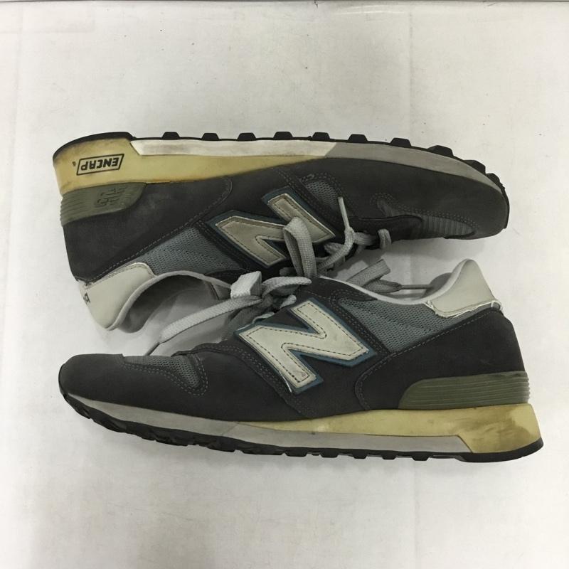 ニューバランス New Balance スニーカー スニーカー M1300CL Made in USA 26.5cm 26.5cm ロゴ、文字 灰 / グレー / gray X ダークグレー / ダークグレー / メンズ USED 古着 中古 10160226