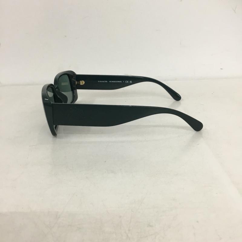 コーチ COACH めがね・サングラス サングラス 582882 ケース付き ロゴ、文字 緑 / グリーン / green レディース USED 古着 中古 10160227
