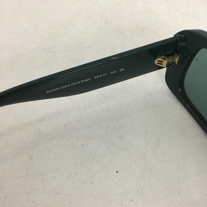 コーチ COACH めがね・サングラス サングラス 582882 ケース付き ロゴ、文字 緑 / グリーン / green レディース USED 古着 中古 10160227