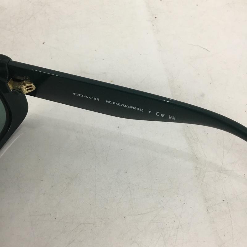 コーチ COACH めがね・サングラス サングラス 582882 ケース付き ロゴ、文字 緑 / グリーン / green レディース USED 古着 中古 10160227