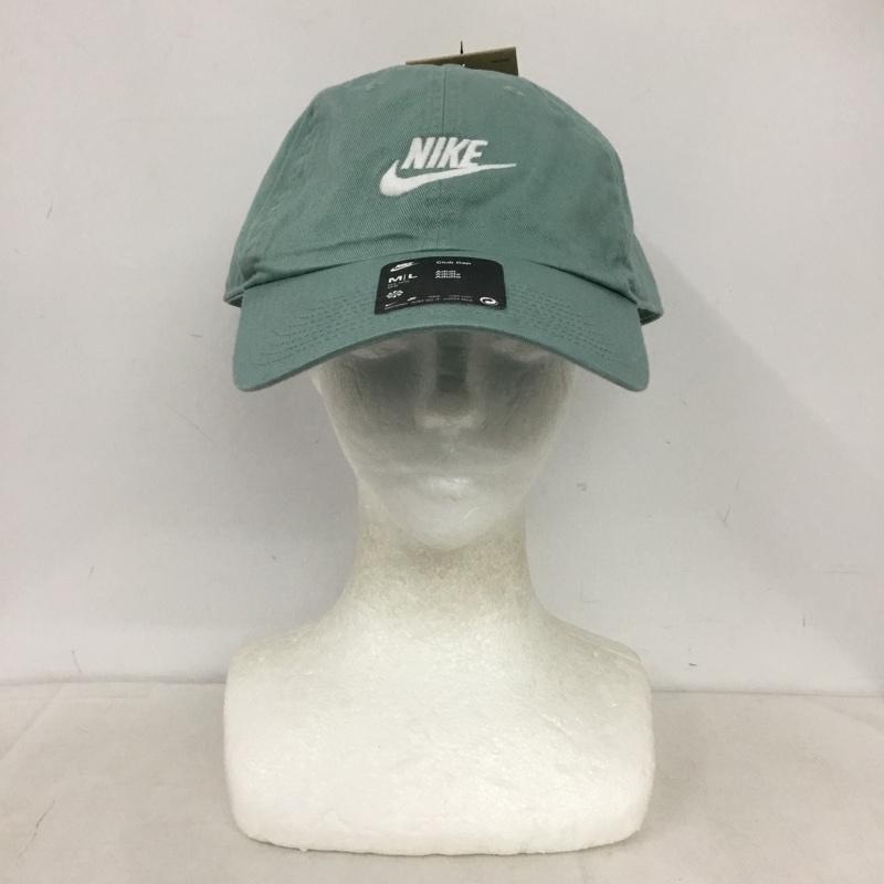 ナイキ NIKE 帽子 キャップ FB5368-017 コットン タグ付き ロゴ、文字 薄緑 / ライトグリーン / メンズ USED 古着 中古 10160230