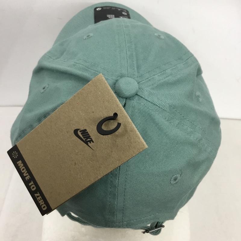 ナイキ NIKE 帽子 キャップ FB5368-017 コットン タグ付き ロゴ、文字 薄緑 / ライトグリーン / メンズ USED 古着 中古 10160230