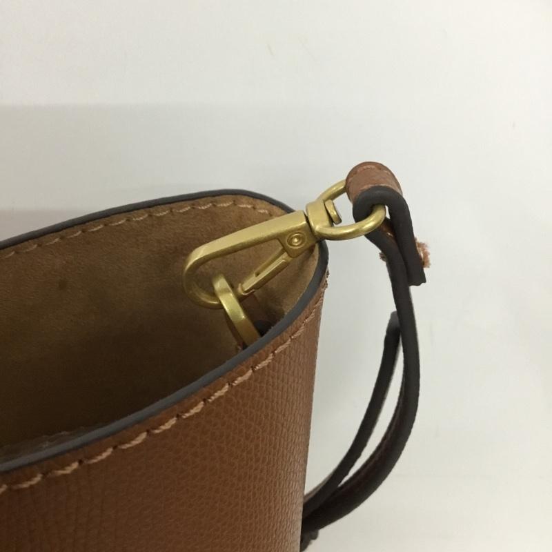 ザラ ZARA ショルダーバッグ ショルダーバッグ 6332 511 709 ハンドバッグ 2WAY 無地 茶 / ブラウン / brown レディース USED 古着 中古 10160245