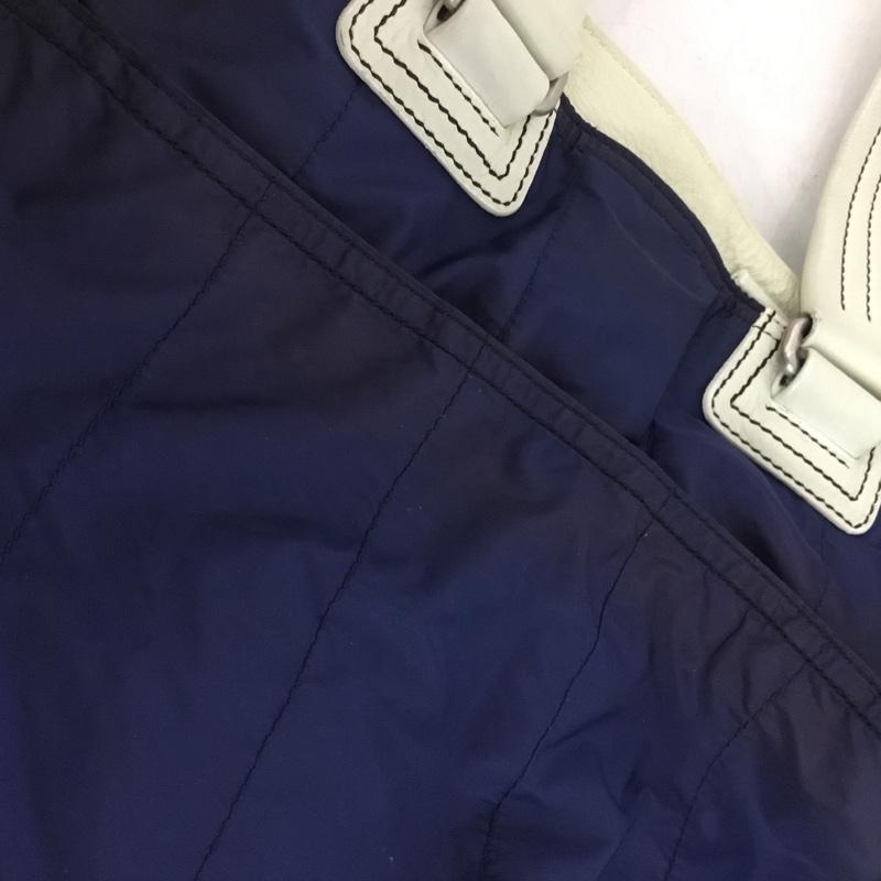 プラダ PRADA トートバッグ トートバッグ ナイロンバッグ ロゴ、文字 白 / ホワイト / white X 橙 / オレンジ / orange X 紺 / ネイビー / navy メンズ USED 古着 中古 10160248
