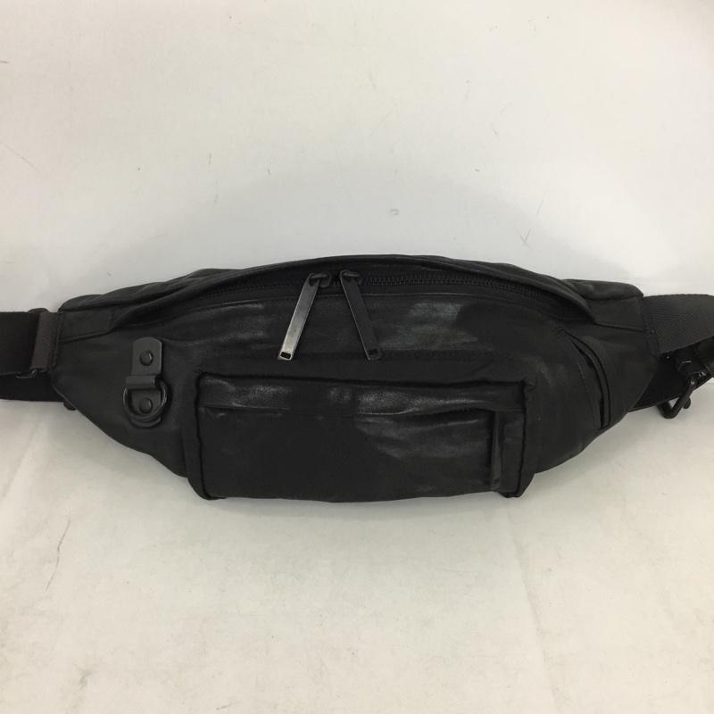 パトリックステファン PATRICK STEPHAN ウエストバッグ ウエストバッグ 無地 黒 / ブラック / black メンズ USED 古着 中古 10160252