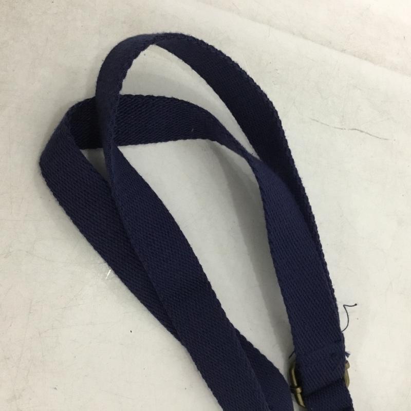 アバクロンビーアンドフィッチ ABERCROMBIE&FITCH ショルダーバッグ ショルダーバッグ キャンバス地 プリント 紺 / ネイビー / navy メンズ USED 古着 中古 10160253