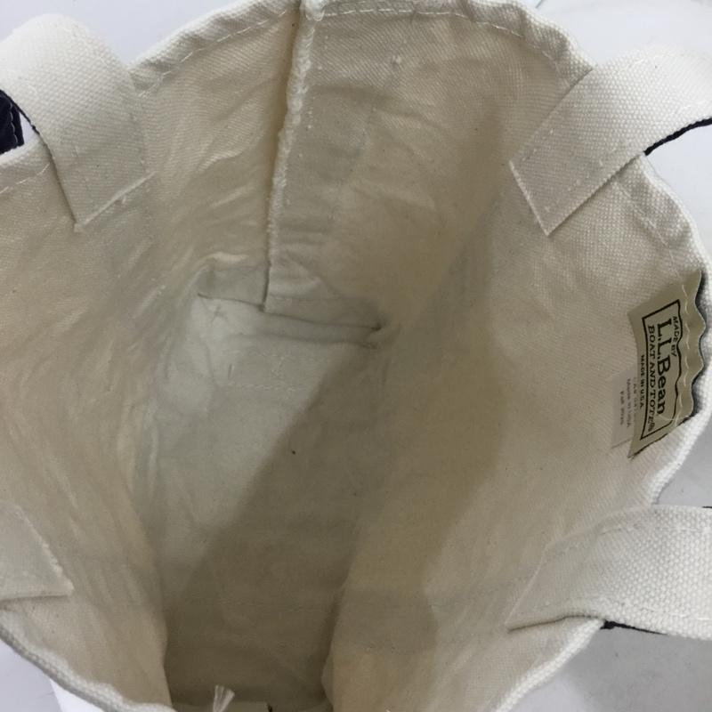 エルエルビーン L.L.Bean トートバッグ トートバッグ 526354 ボート アンド トート トール スモール キャンバス製 無地 紺 / ネイビー / navy X アイボリー / アイボリー / メンズ USED 古着 中古 10160254
