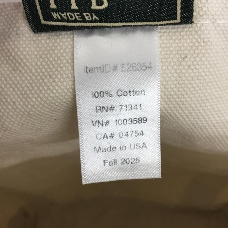 エルエルビーン L.L.Bean トートバッグ トートバッグ 526354 ボート アンド トート トール スモール キャンバス製 無地 紺 / ネイビー / navy X アイボリー / アイボリー / メンズ USED 古着 中古 10160254