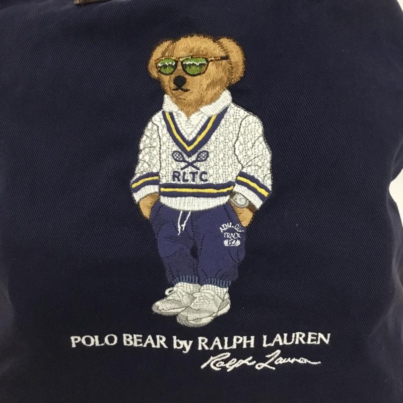 ポロラルフローレン POLO RALPH LAUREN トートバッグ トートバッグ ポロベア 刺繍 紺 / ネイビー / navy メンズ USED 古着 中古 10160257
