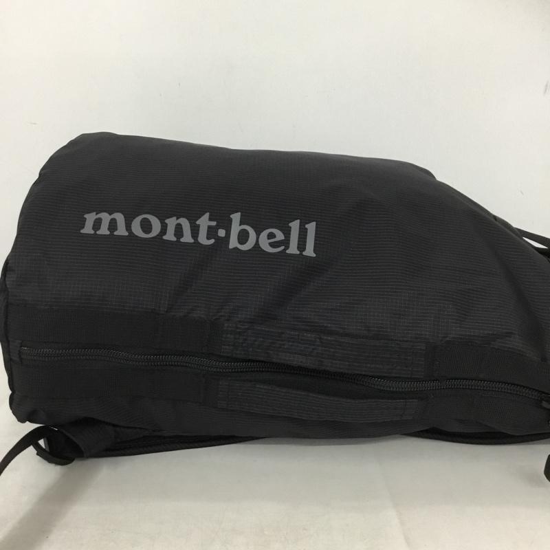 モンベル mont-bell リュックサック、デイパック リュックサック、デイバッグ Picnic League ギアコンテナパック20 LEE別注 ロゴ、文字 黒 / ブラック / black メンズ USED 古着 中古 10160258
