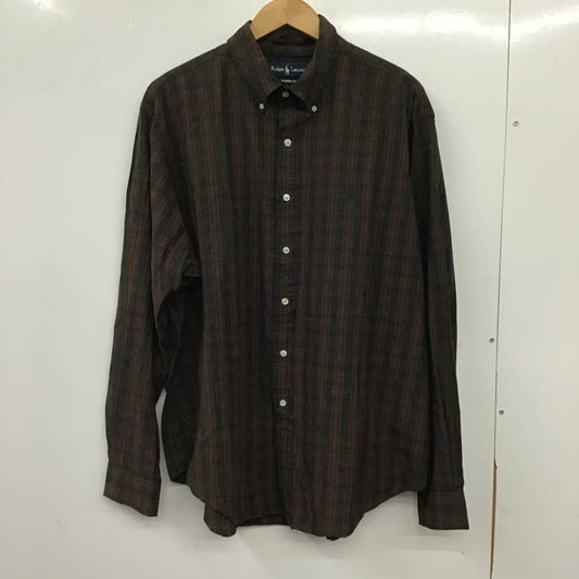 ラルフローレン RALPHLAUREN シャツ、ブラウス 長袖 長袖シャツ チェックシャツ カラーシャツ ボタンダウンシャツ XXL チェック マルチカラー / マルチカラー / multicolor メンズ USED 古着 中古 10160263