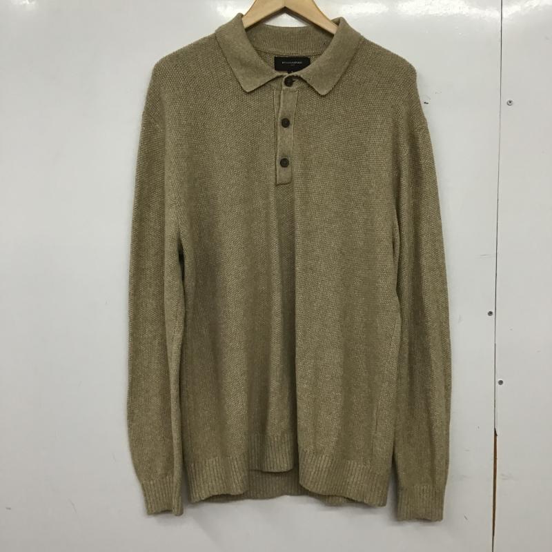 バナナリパブリック BANANA REPUBLIC ニット、セーター 長袖 長袖ニット セーター L 無地 ベージュ / ベージュ / beige メンズ USED 古着 中古 10160264