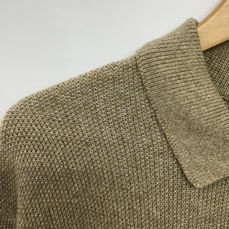 バナナリパブリック BANANA REPUBLIC ニット、セーター 長袖 長袖ニット セーター L 無地 ベージュ / ベージュ / beige メンズ USED 古着 中古 10160264