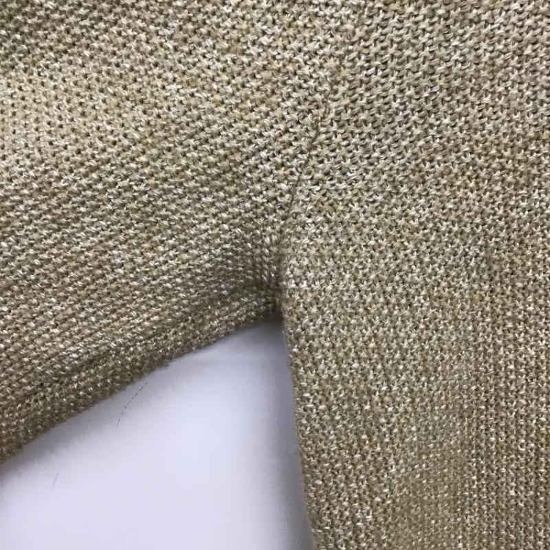 バナナリパブリック BANANA REPUBLIC ニット、セーター 長袖 長袖ニット セーター L 無地 ベージュ / ベージュ / beige メンズ USED 古着 中古 10160264