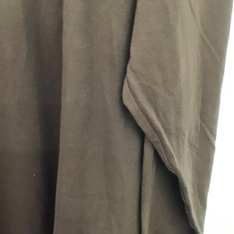 チャンピオン Champion Tシャツ 長袖 長袖カットソー プリントカットソー クルーネック 4L ロゴ、文字 茶 / ブラウン / brown メンズ USED 古着 中古 10160265