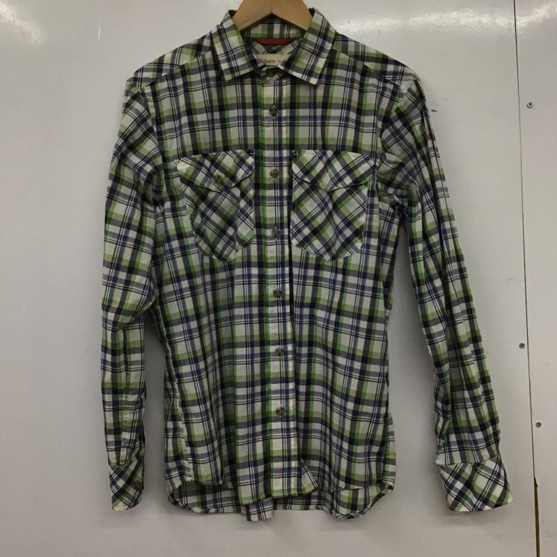 フォックスファイヤー FOXFIRE シャツ、ブラウス 長袖 長袖シャツ チェックシャツ カラーシャツ S チェック マルチカラー / マルチカラー / multicolor メンズ USED 古着 中古 10160266