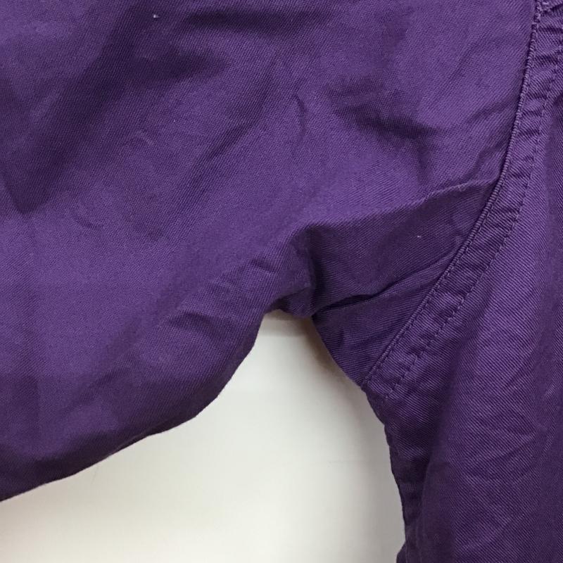 ドッカーズ DOCKERS シャツ、ブラウス 長袖 長袖シャツ 無地シャツ カラーシャツ L ロゴ、文字 紫 / パープル / purple メンズ USED 古着 中古 10160270