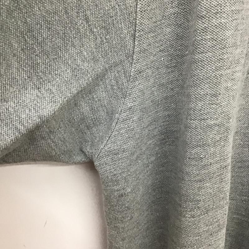 ポロバイラルフローレン Polo by RALPH LAUREN ポロシャツ 半袖 半袖ポロシャツ カラーシャツ 半袖カットソー L ロゴ、文字 灰 / グレー / gray メンズ USED 古着 中古 10160271