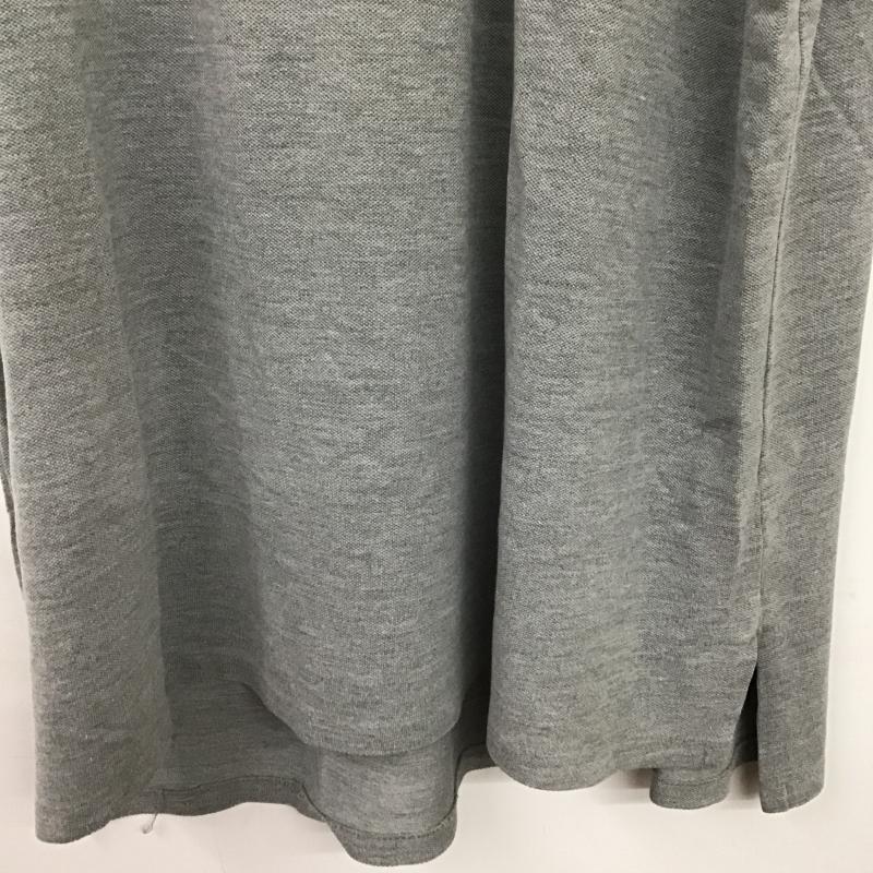 ポロバイラルフローレン Polo by RALPH LAUREN ポロシャツ 半袖 半袖ポロシャツ カラーシャツ 半袖カットソー L ロゴ、文字 灰 / グレー / gray メンズ USED 古着 中古 10160271