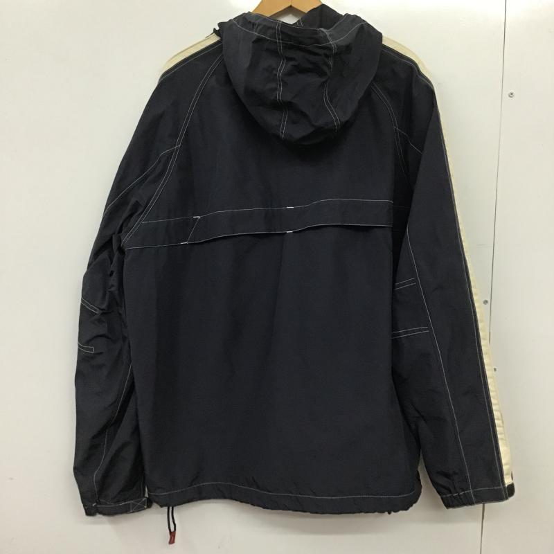 ギャップ GAP ジャケット、上着 ジャンパー、ブルゾン ジップアップジャケット ナイロンジャケット アウター L 無地 紺 / ネイビー / navy メンズ USED 古着 中古 10160276