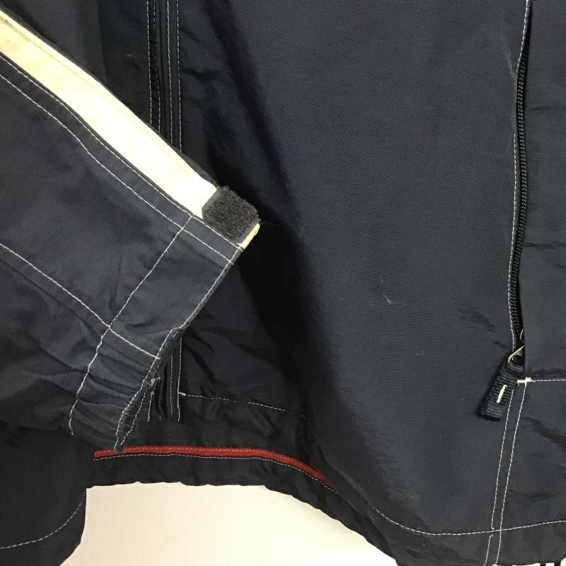ギャップ GAP ジャケット、上着 ジャンパー、ブルゾン ジップアップジャケット ナイロンジャケット アウター L 無地 紺 / ネイビー / navy メンズ USED 古着 中古 10160276