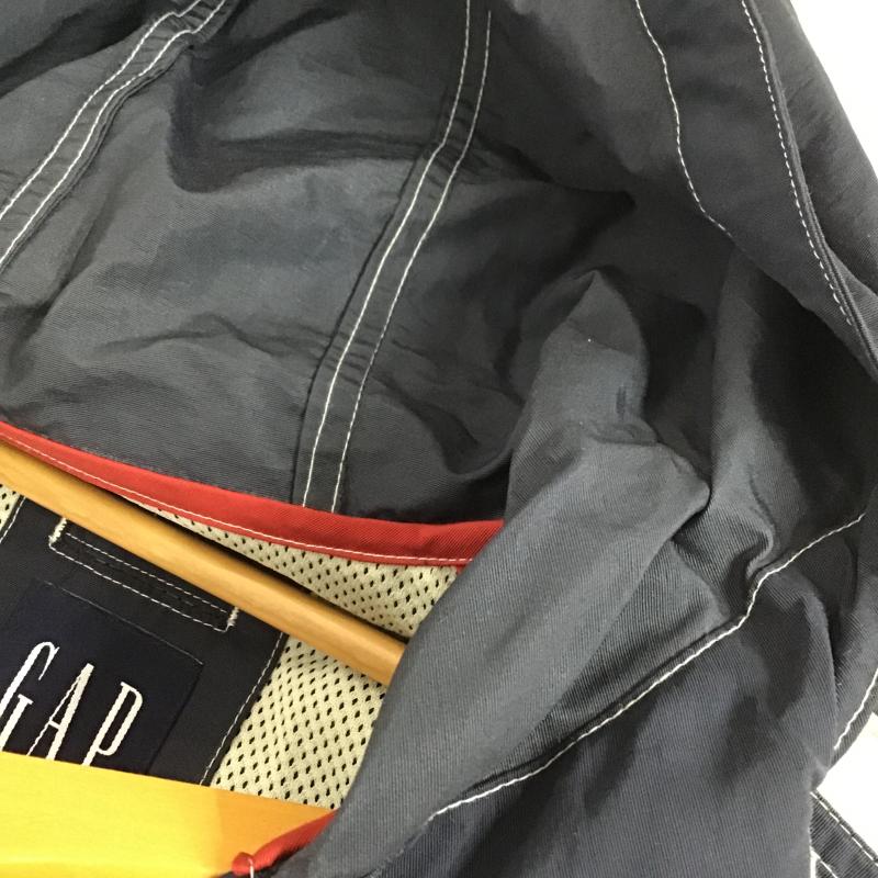 ギャップ GAP ジャケット、上着 ジャンパー、ブルゾン ジップアップジャケット ナイロンジャケット アウター L 無地 紺 / ネイビー / navy メンズ USED 古着 中古 10160276