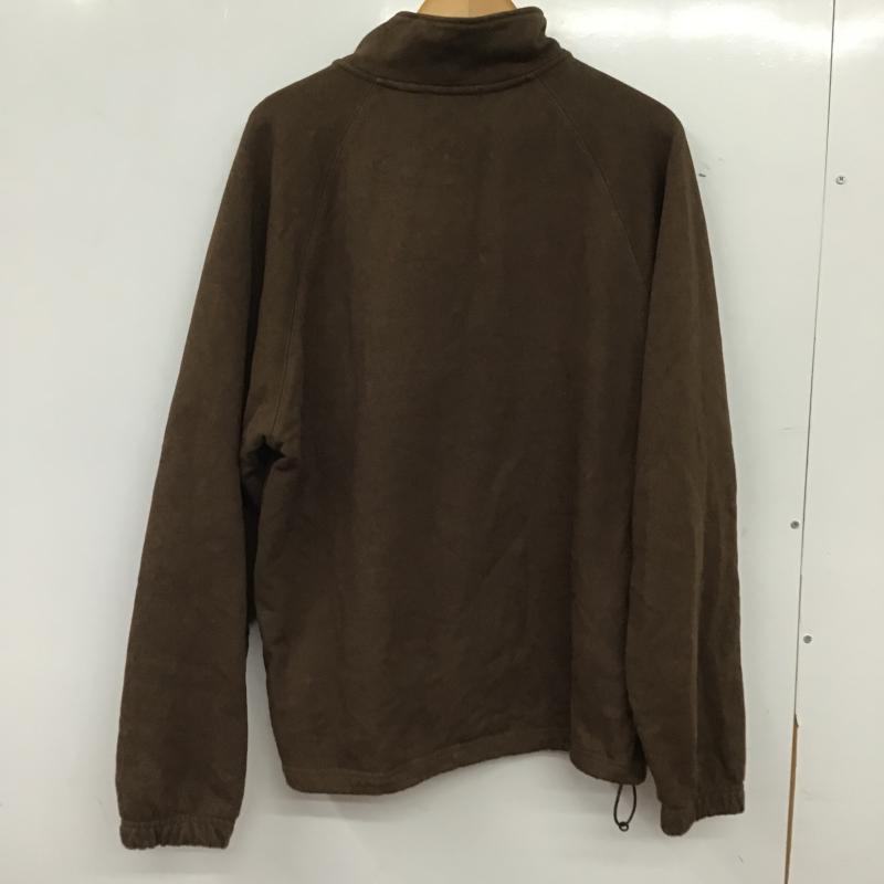 エクストララージ XLARGE トレーナー 長袖 長袖トレーナー スウェット スタンドネック プルオーバー L ロゴ、文字 茶 / ブラウン / brown メンズ USED 古着 中古 10160277