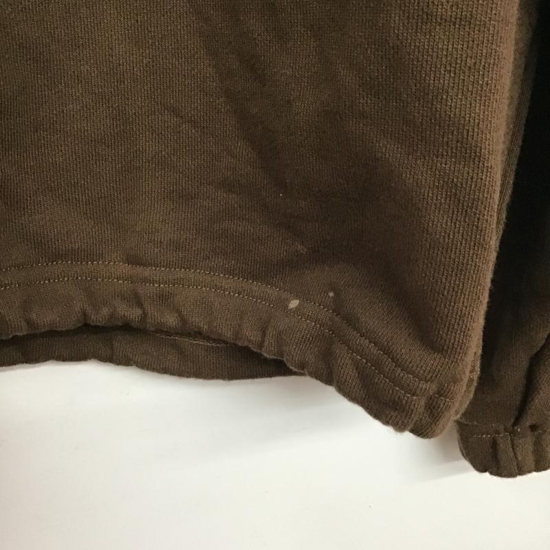エクストララージ XLARGE トレーナー 長袖 長袖トレーナー スウェット スタンドネック プルオーバー L ロゴ、文字 茶 / ブラウン / brown メンズ USED 古着 中古 10160277