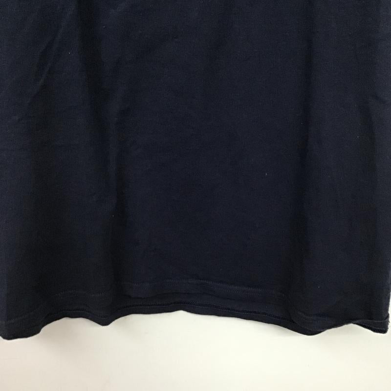マジェスティック MAJESTIC Tシャツ 半袖 半袖カットソー プリントTシャツ クルーネックカットソー L ロゴ、文字 紺 / ネイビー / navy メンズ USED 古着 中古 10160278
