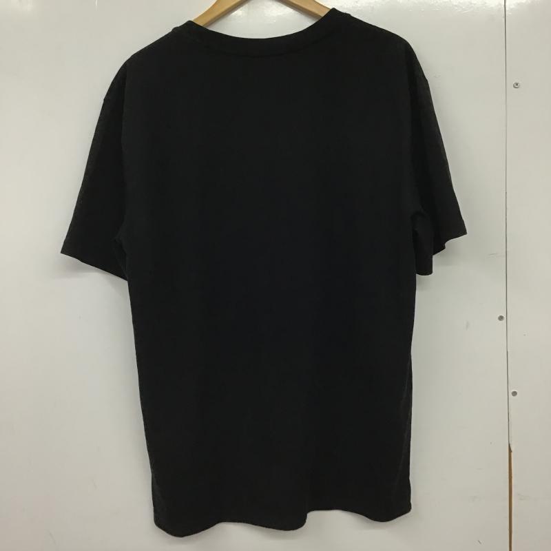 カルヴァン クライン ジーンズ Calvin Klein Jeans Tシャツ 半袖 半袖カットソー プリントTシャツ クルーネックカットソー L ロゴ、文字 黒 / ブラック / black メンズ USED 古着 中古 10160280
