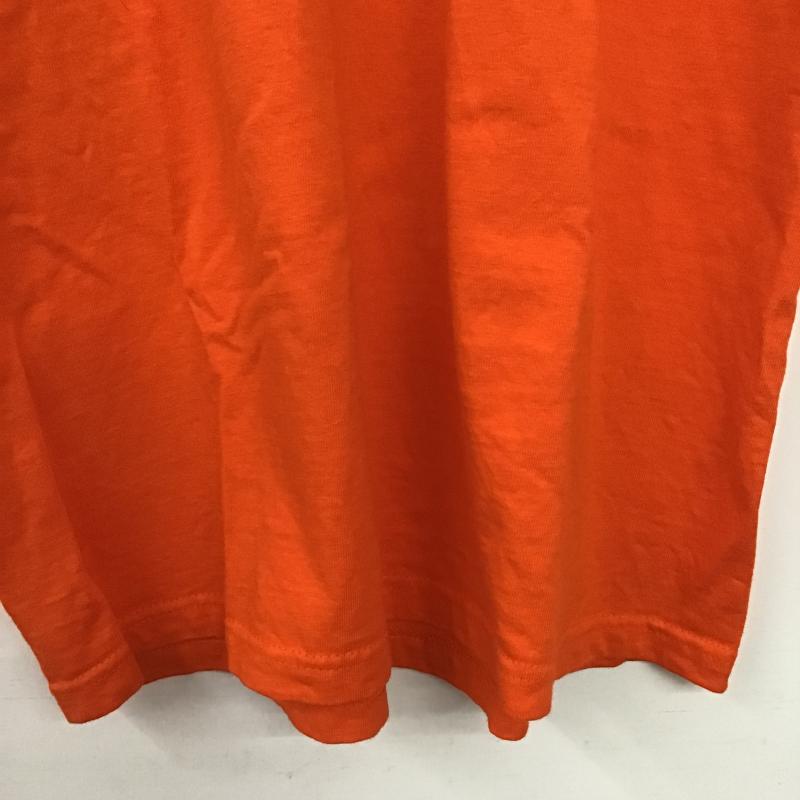 ジャージーズ JERZEES Tシャツ 半袖 半袖カットソー プリントTシャツ クルーネックカットソー M プリント 橙 / オレンジ / orange メンズ USED 古着 中古 10160282