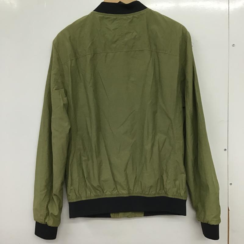 ザラメン ZARA MAN ジャケット、上着 ジャンパー、ブルゾン ジップアップジャケット アウター M 無地 カーキ / カーキ / khaki メンズ USED 古着 中古 10160283