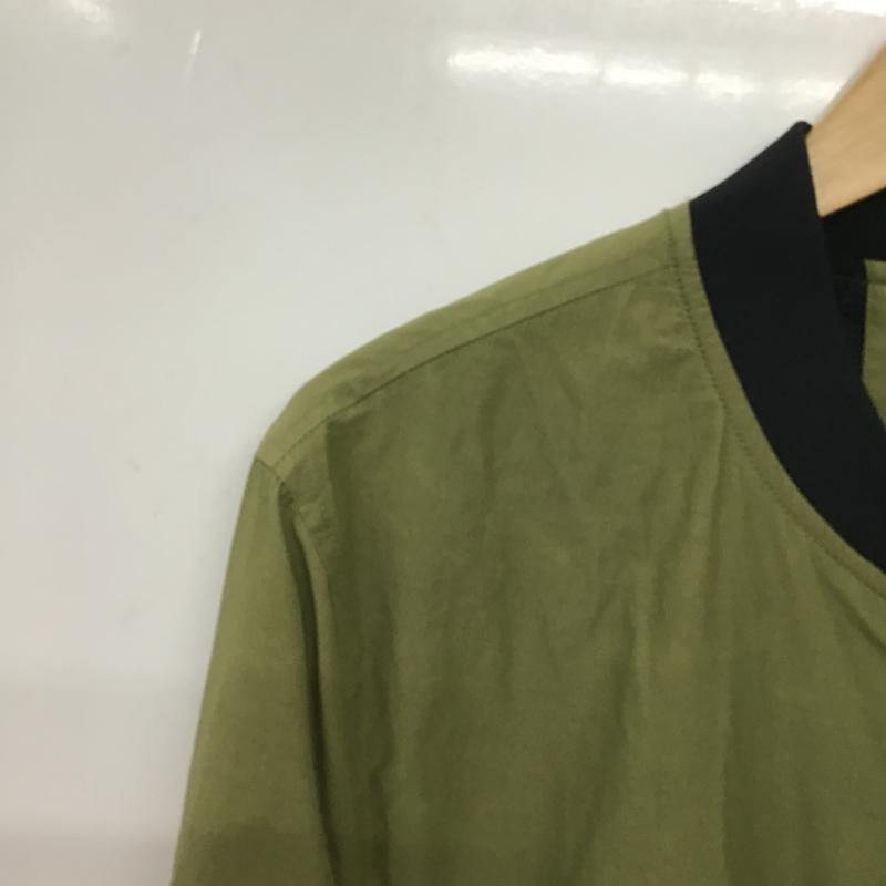 ザラメン ZARA MAN ジャケット、上着 ジャンパー、ブルゾン ジップアップジャケット アウター M 無地 カーキ / カーキ / khaki メンズ USED 古着 中古 10160283