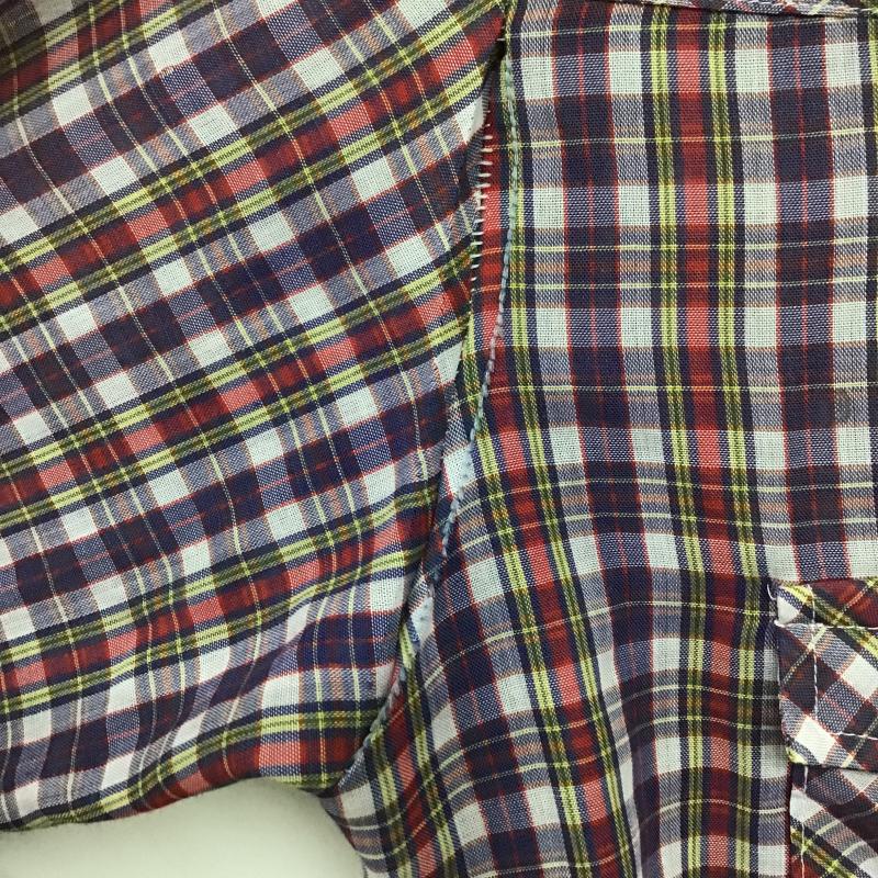 ラングラー Wrangler シャツ、ブラウス 長袖 長袖シャツ チェックシャツ カラーシャツ L チェック マルチカラー / マルチカラー / multicolor メンズ USED 古着 中古 10160286